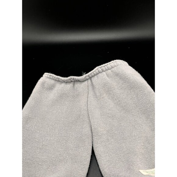 Vtg Cabbage Patch Kids Gray Kitty 1983 Coleco Yellow Trimmed Track Suit Pants - Picture 6 of 8